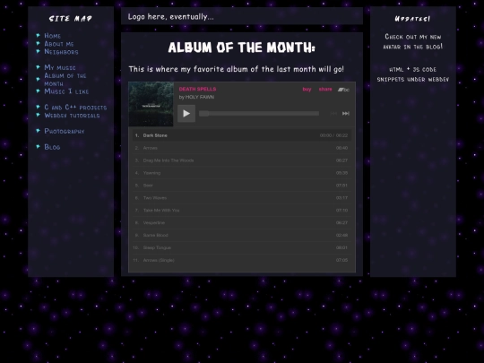 music/monthly screenshot