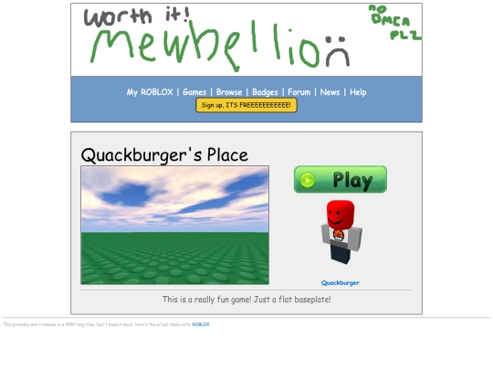 games/Quackburger's Place screenshot