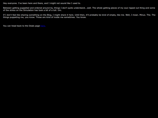 Dive/Memory/Deals/Meandering screenshot