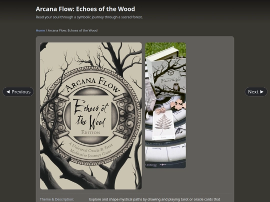 games/arcana-flow screenshot