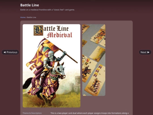 games/battle-line screenshot
