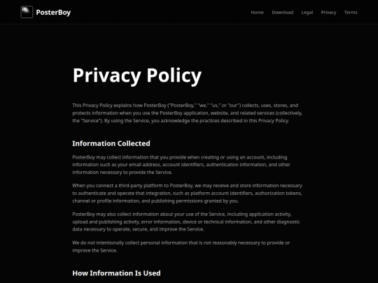 privacy screenshot