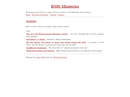 articles screenshot