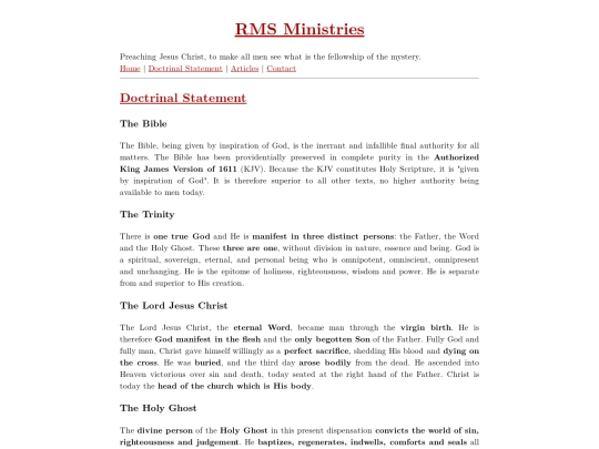 doctrine screenshot