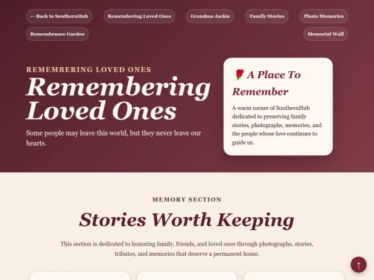 remembering-loved-ones screenshot