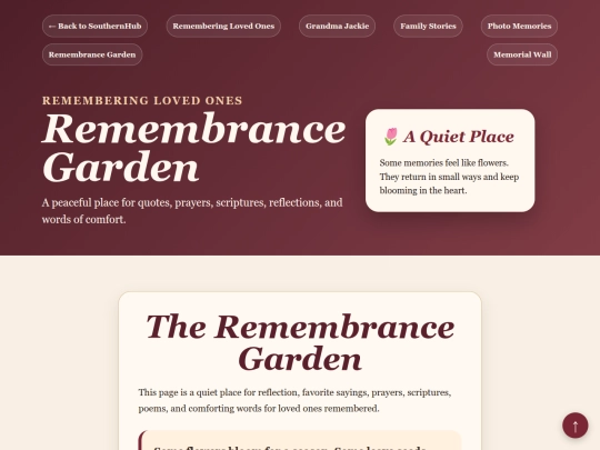 remembering-loved-ones/remembrance-garden screenshot