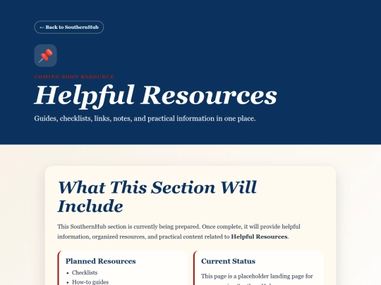 resources screenshot