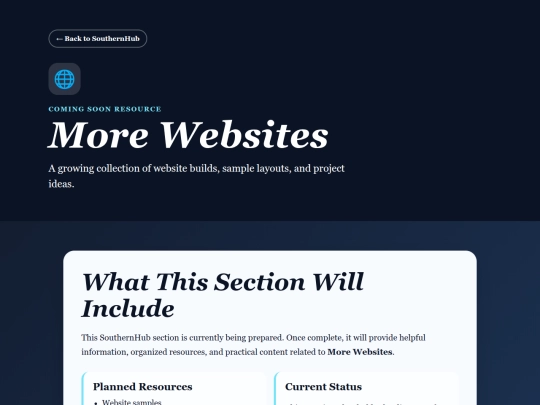 websites screenshot
