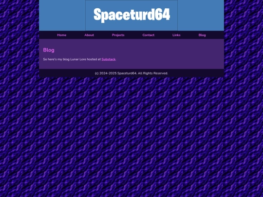 blog screenshot