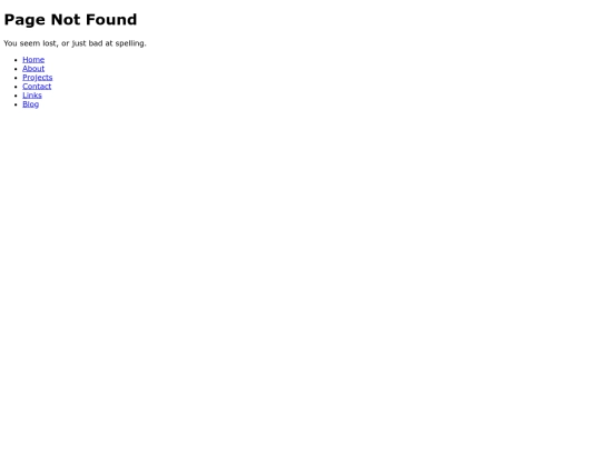 not_found screenshot