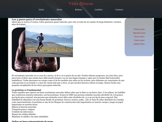 Pagina.fitness.2021 screenshot