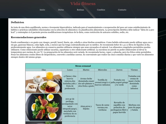 Pagina.fitness.2021/rutinas screenshot