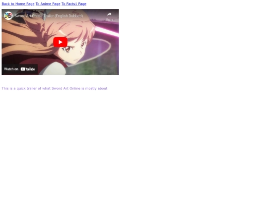 SAOtrailer screenshot