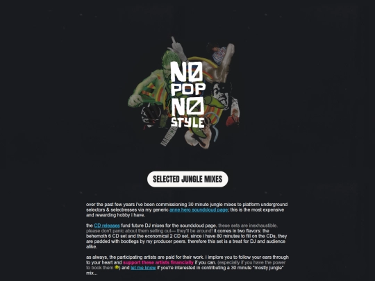 jungle/nopopnostyle screenshot