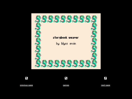storybookweaver screenshot