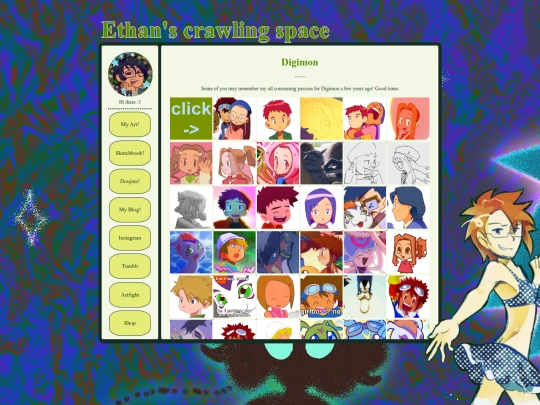 digimonpage screenshot