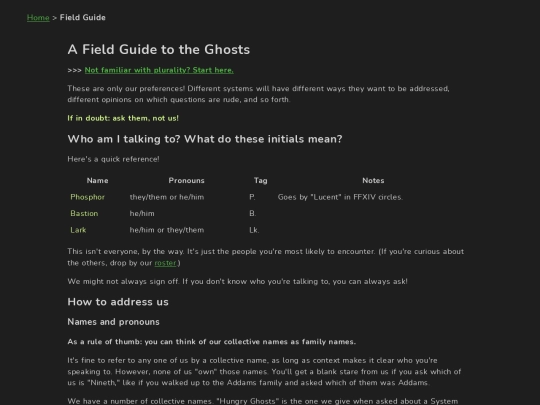 fieldguide screenshot