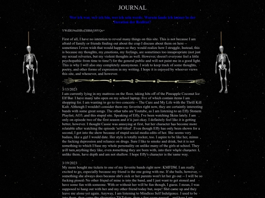 journal screenshot