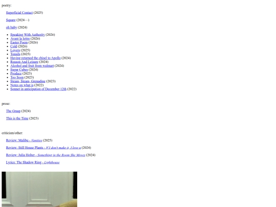 writing screenshot