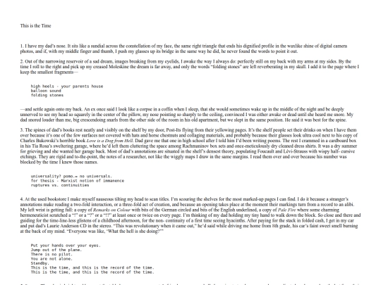 writing/thisisthetime screenshot