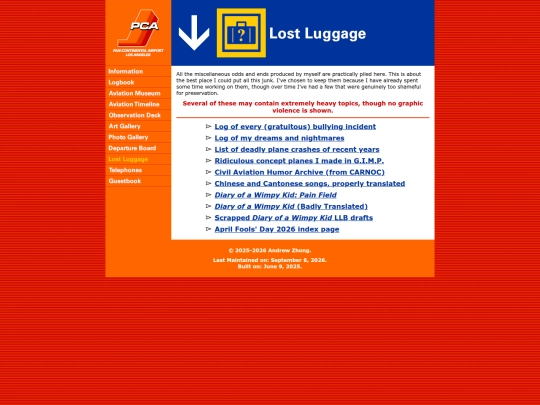 luggage screenshot