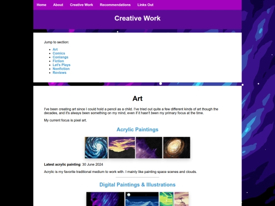 creativework screenshot