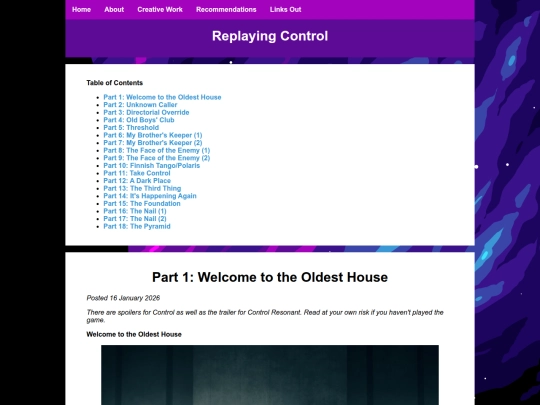 letsplay/replayingcontrol screenshot