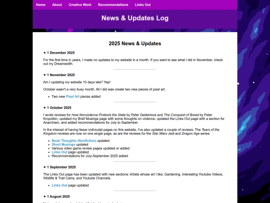 newslog screenshot