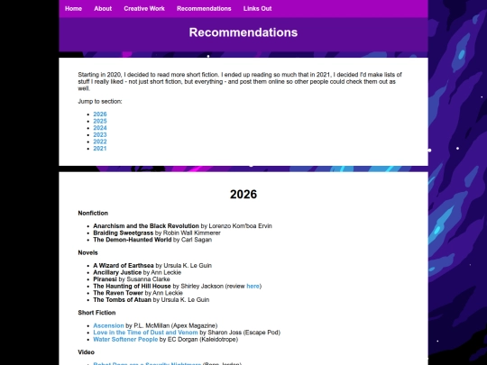 recs screenshot