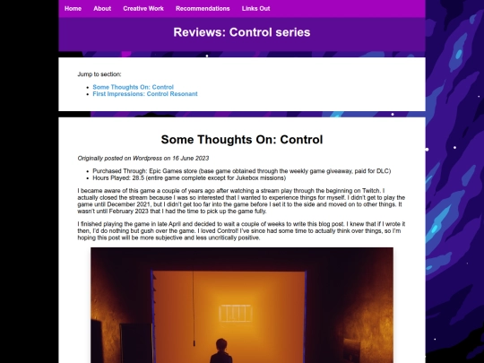 review/videogame_control screenshot