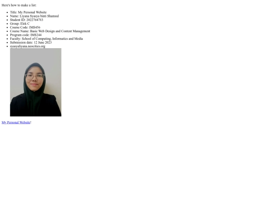 aboutme screenshot