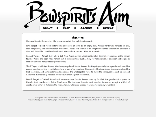 bowspirits/archive screenshot