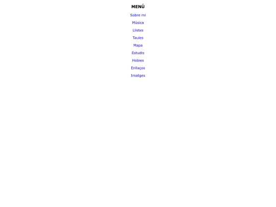 menu screenshot