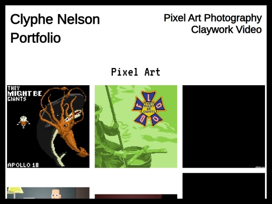 Portfolio screenshot