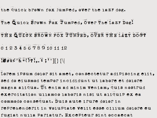 Fonts/Test-Font screenshot