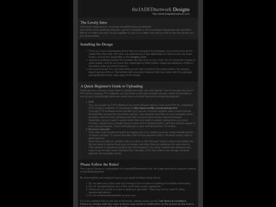 readMe screenshot
