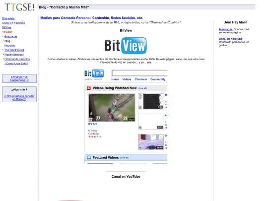 blog screenshot