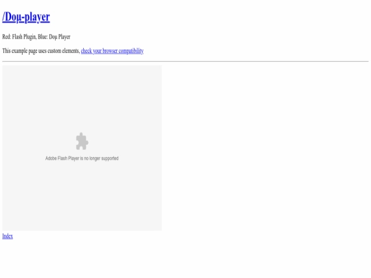 index screenshot