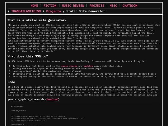 projects/bashssg screenshot