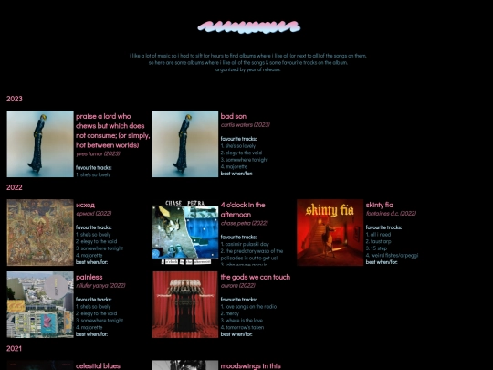 music screenshot