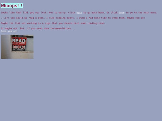 not_found screenshot