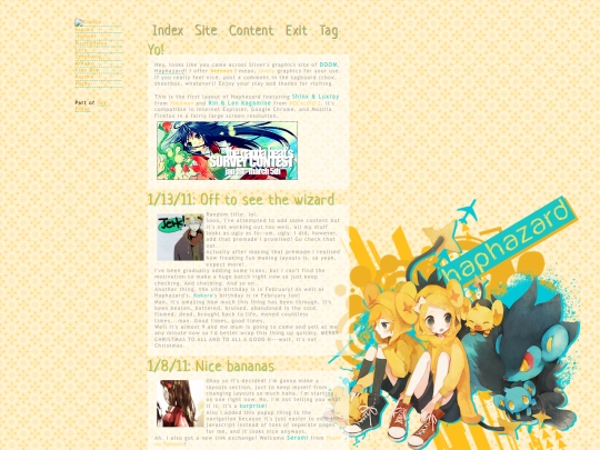 layouts/vintage screenshot