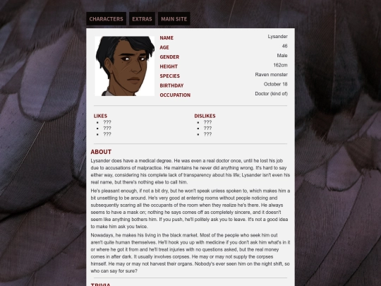 ocs/characters/lysander screenshot
