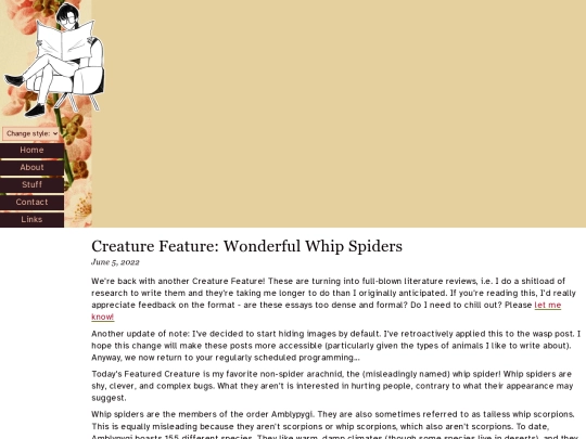 posts/2022-06-05-Creature-Feature-Wonderful-Whip-Spiders screenshot