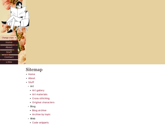 sitemap screenshot