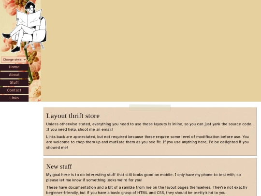 stuff/layouts screenshot