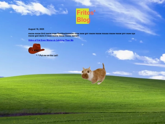 Fritos' Blog screenshot
