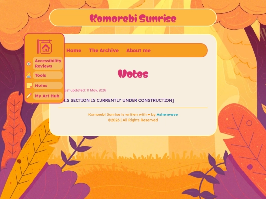 notes screenshot