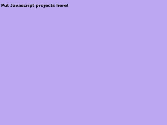 javascriptprojects screenshot
