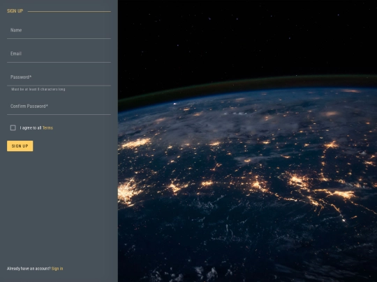 register screenshot